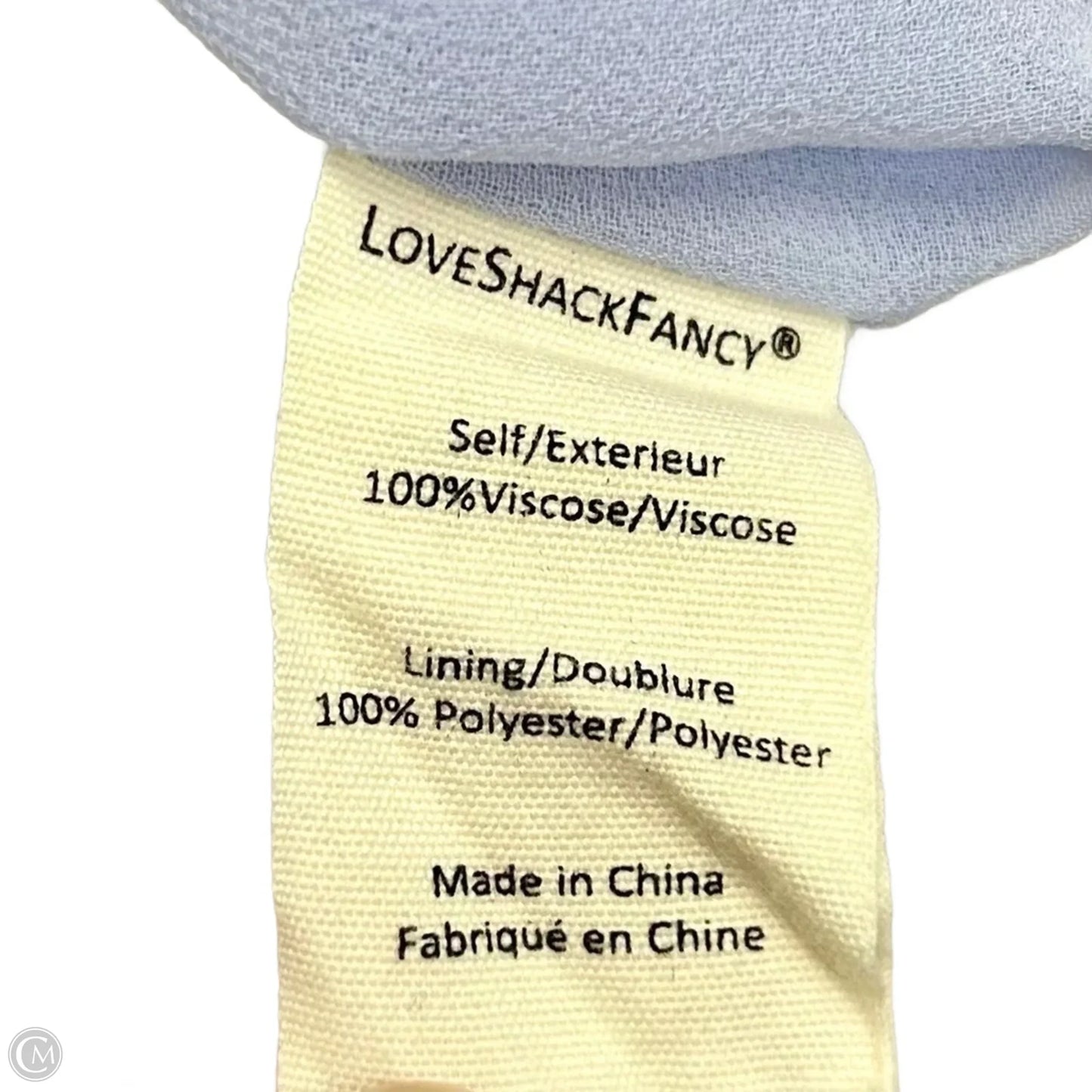 Skirt Mini & Short By Loveshackfancy In Blue, Size: L