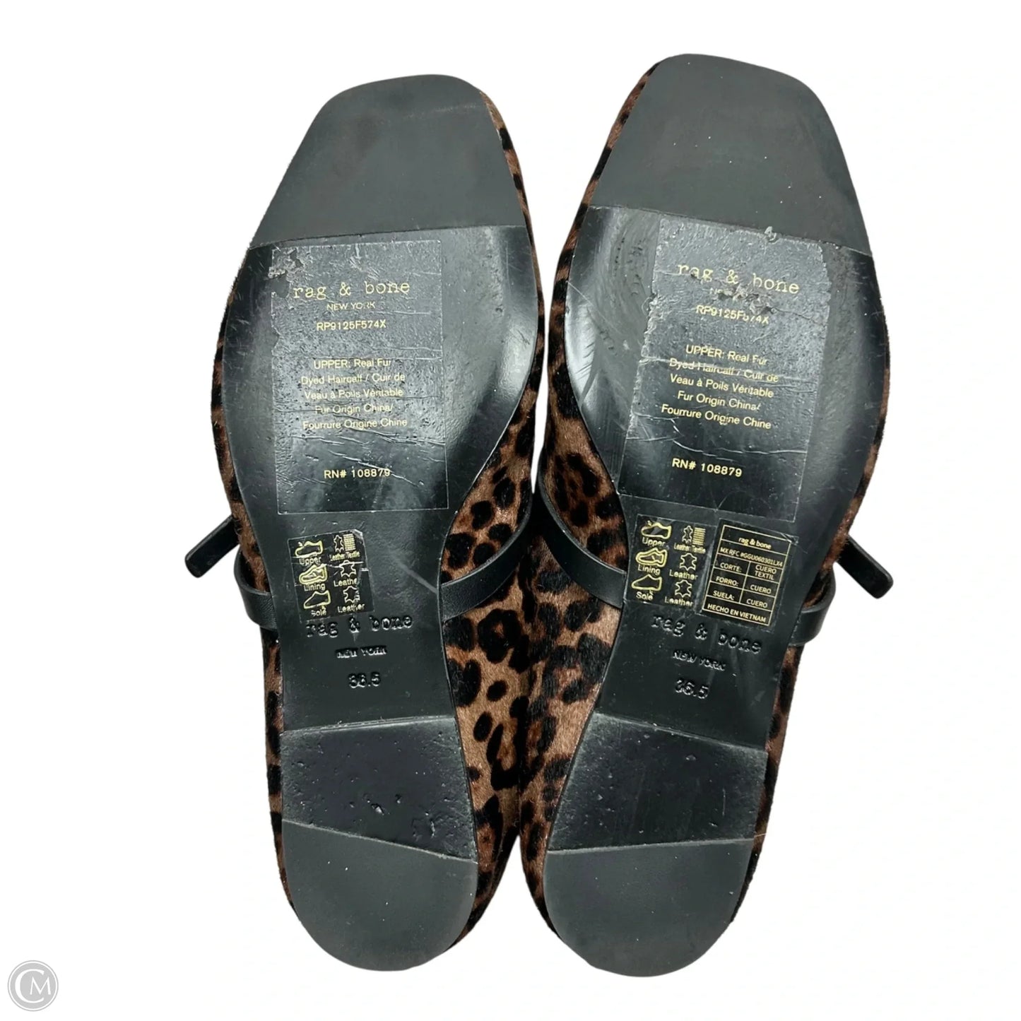 Shoes Flats By Rag And Bone In Leopard Print, Size: 6