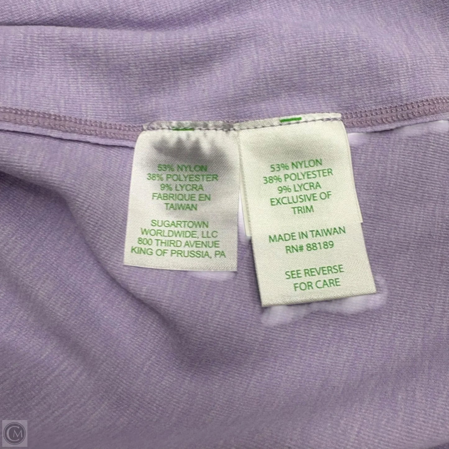 Top Long Sleeve Designer By Lilly Pulitzer In Purple, Size: S