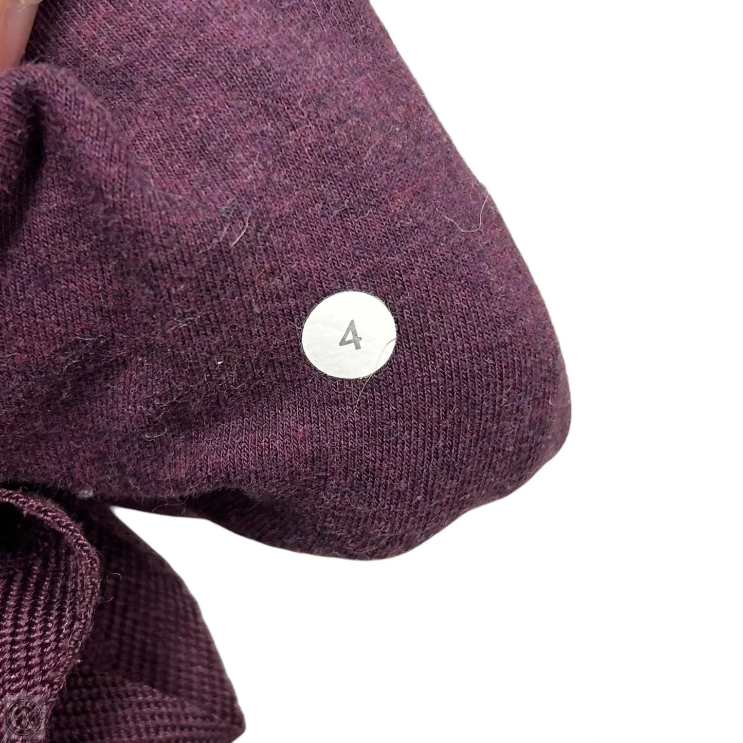 Athletic Jacket By Lululemon In Purple, Size: S
