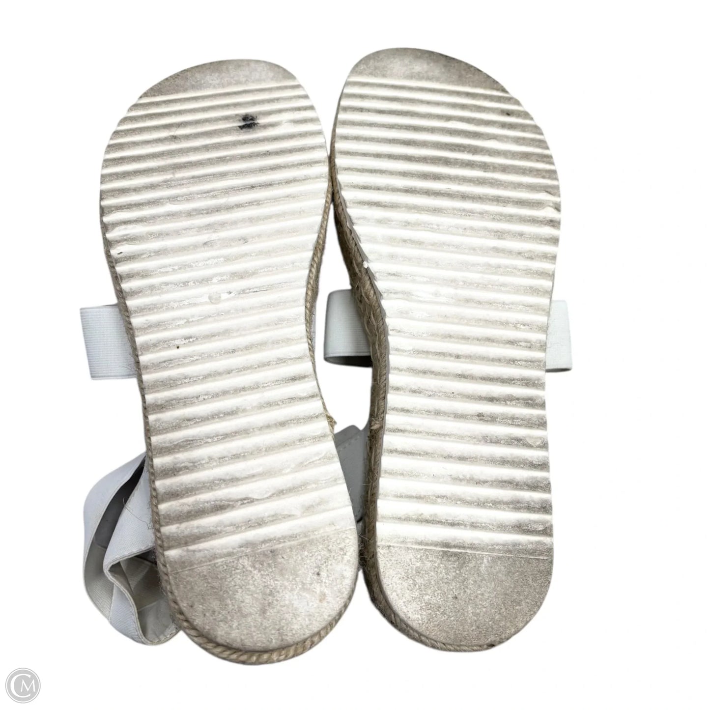 Sandals Flats By Steve Madden In White, Size: 9