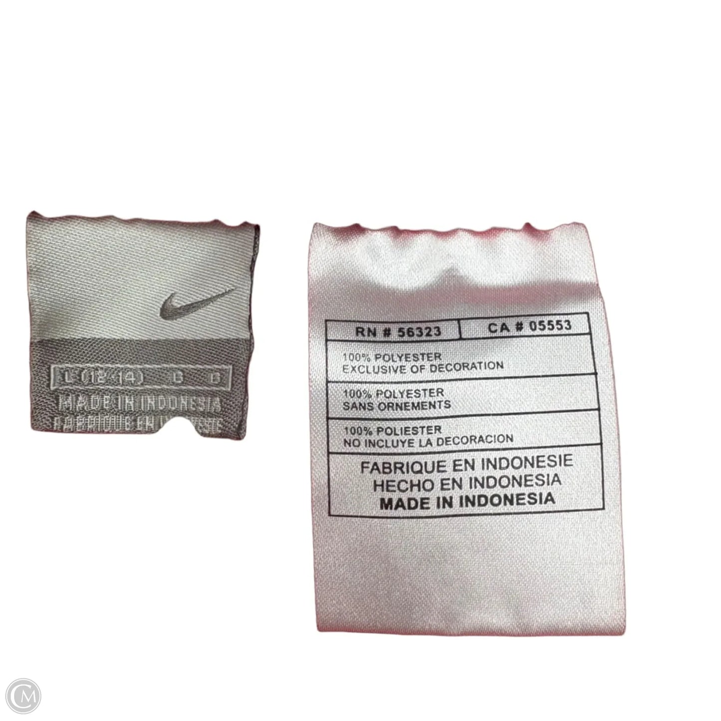 Athletic Shorts By Nike Apparel In Orange & Pink, Size: L