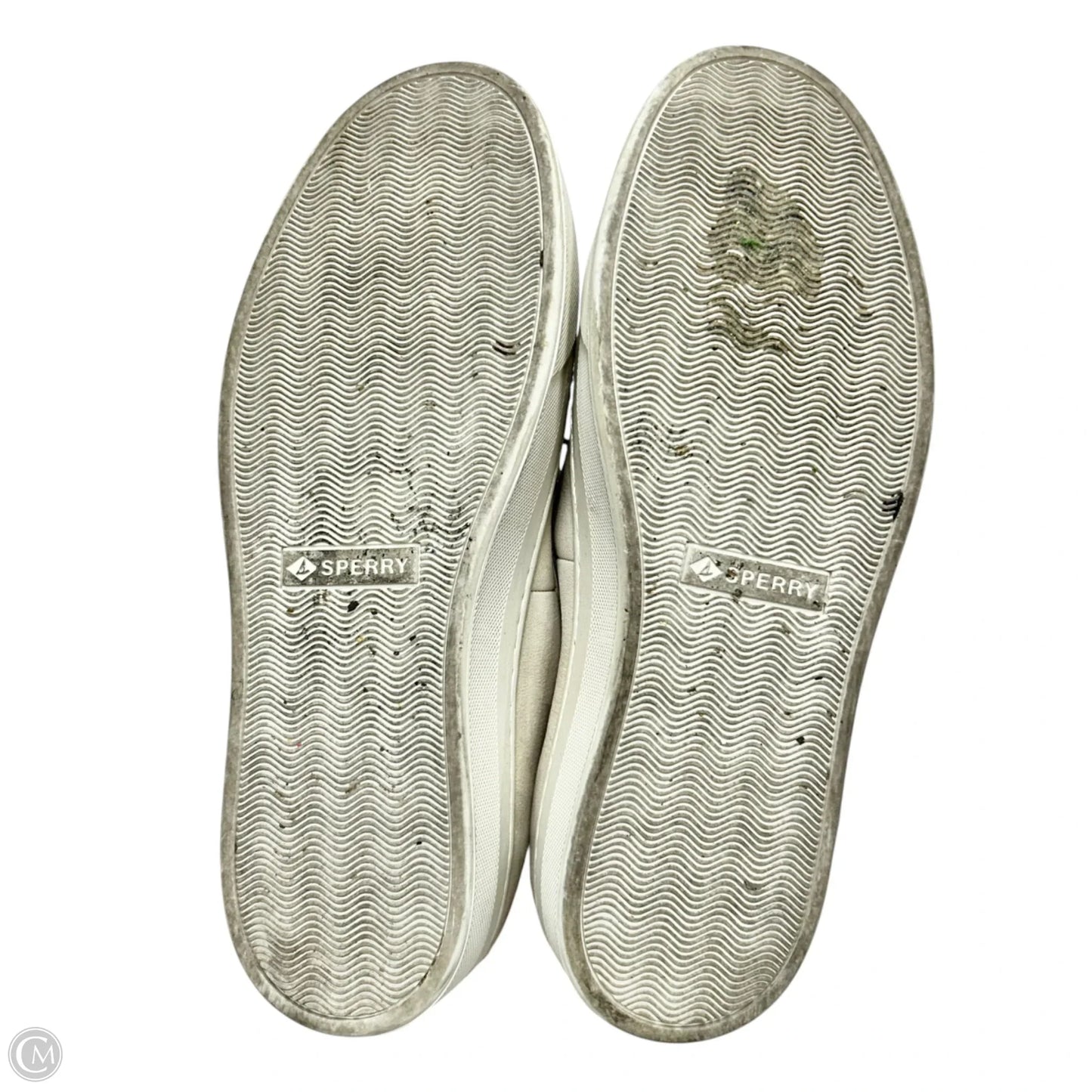 Shoes Sneakers By Sperry In Cream, Size: 8.5