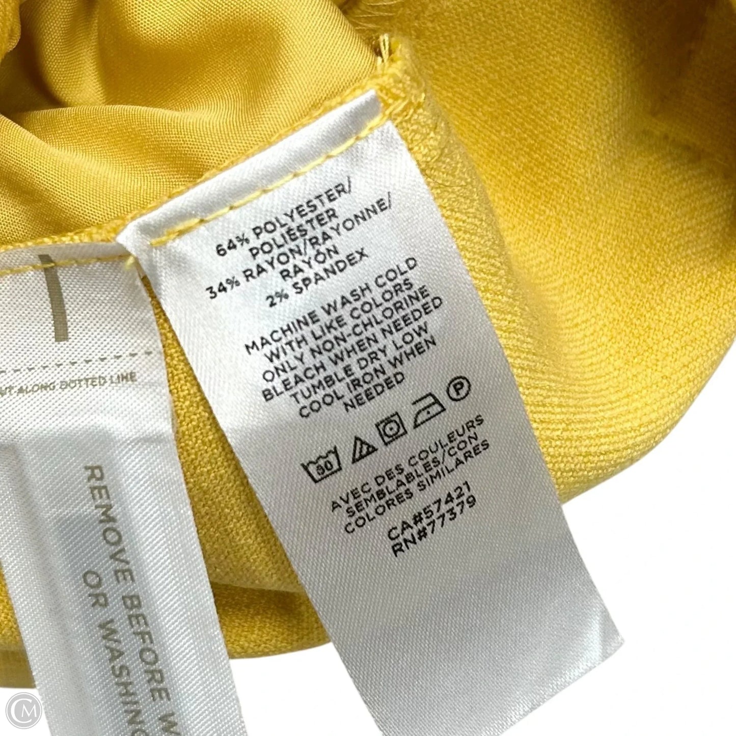 Pants Dress By Ann Taylor In Yellow, Size: 2