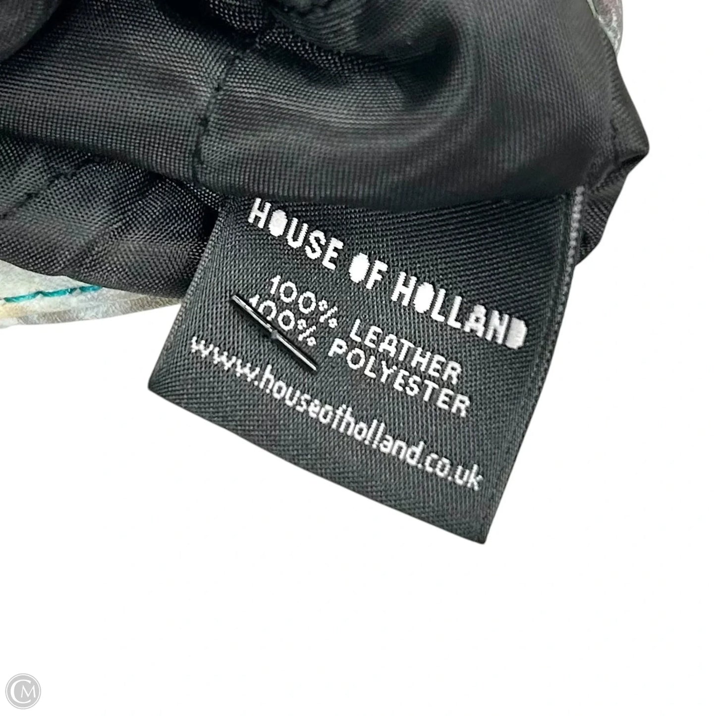 Jacket Leather By House Of Holland In Rainbow Print, Size: S