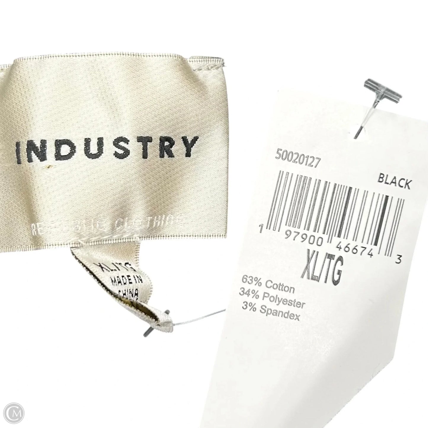 Skirt Maxi By Industry In Black, Size: Xl