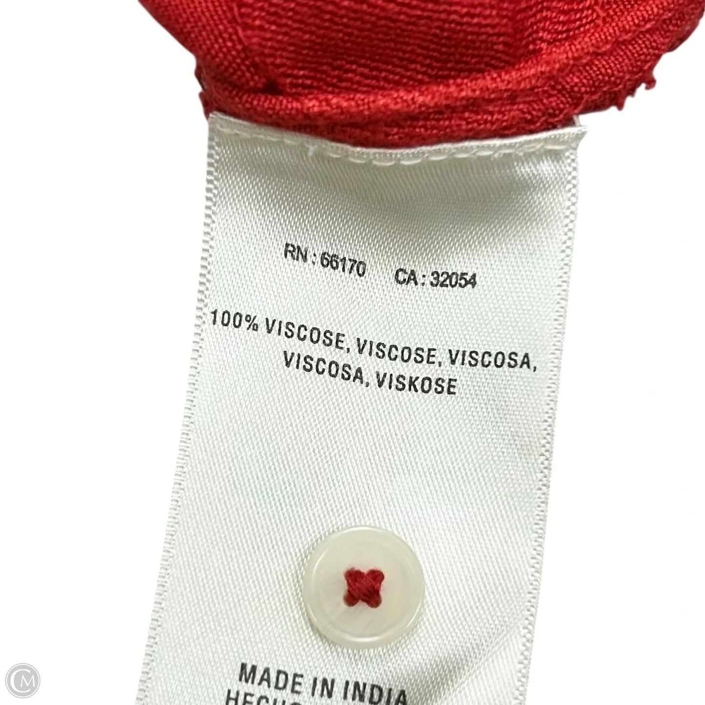 Top Short Sleeve By Maeve In Red, Size: Xs