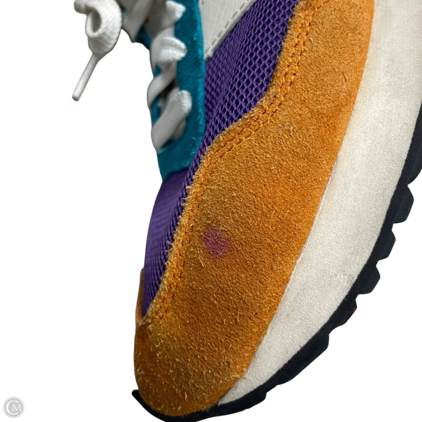 Shoes Sneakers By New Balance In Orange & Purple, Size: 10