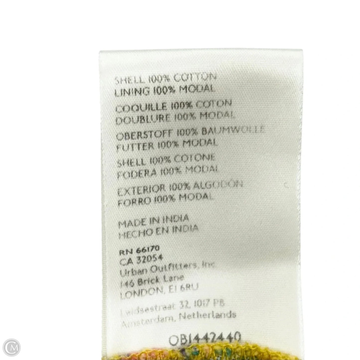Top Sleeveless By Free People In Yellow, Size: Xs