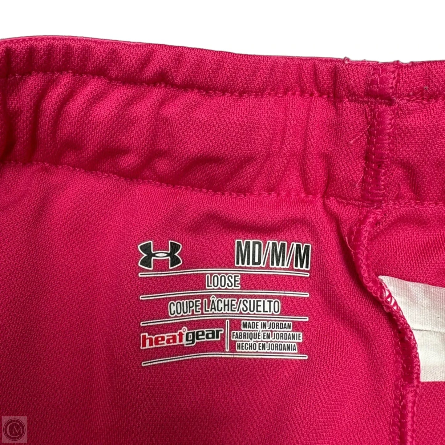 Athletic Shorts By Under Armour In Pink, Size: M