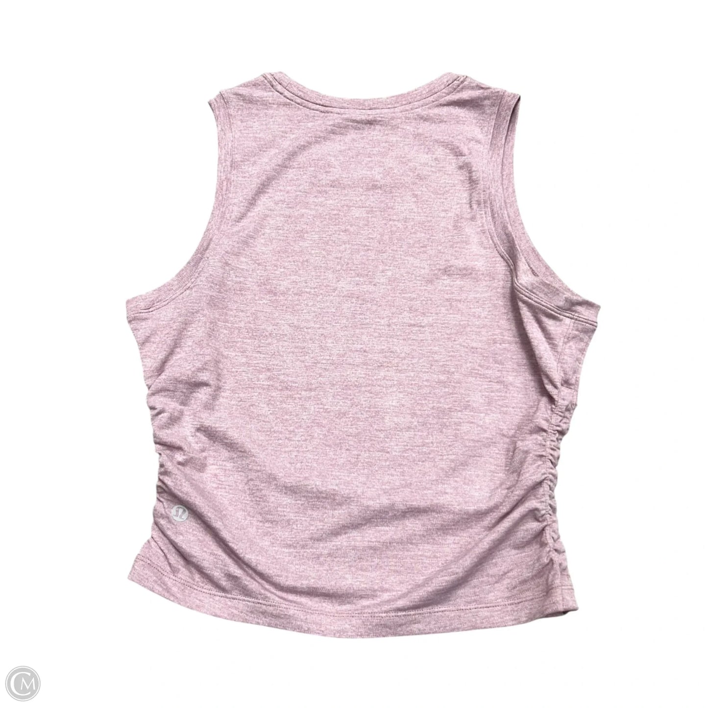 Athletic Tank Top By Lululemon In Mauve, Size: M