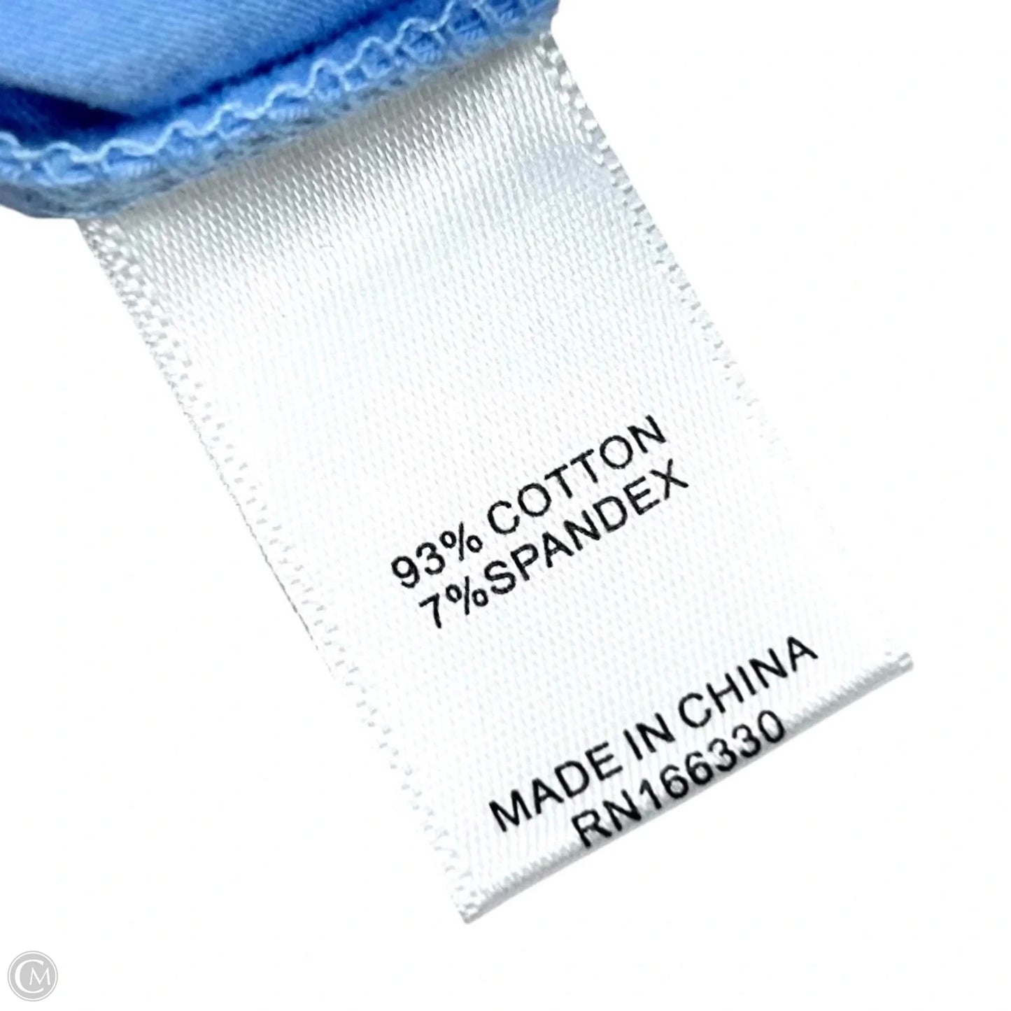 Top Sleeveless By Cartolina In Blue, Size: S