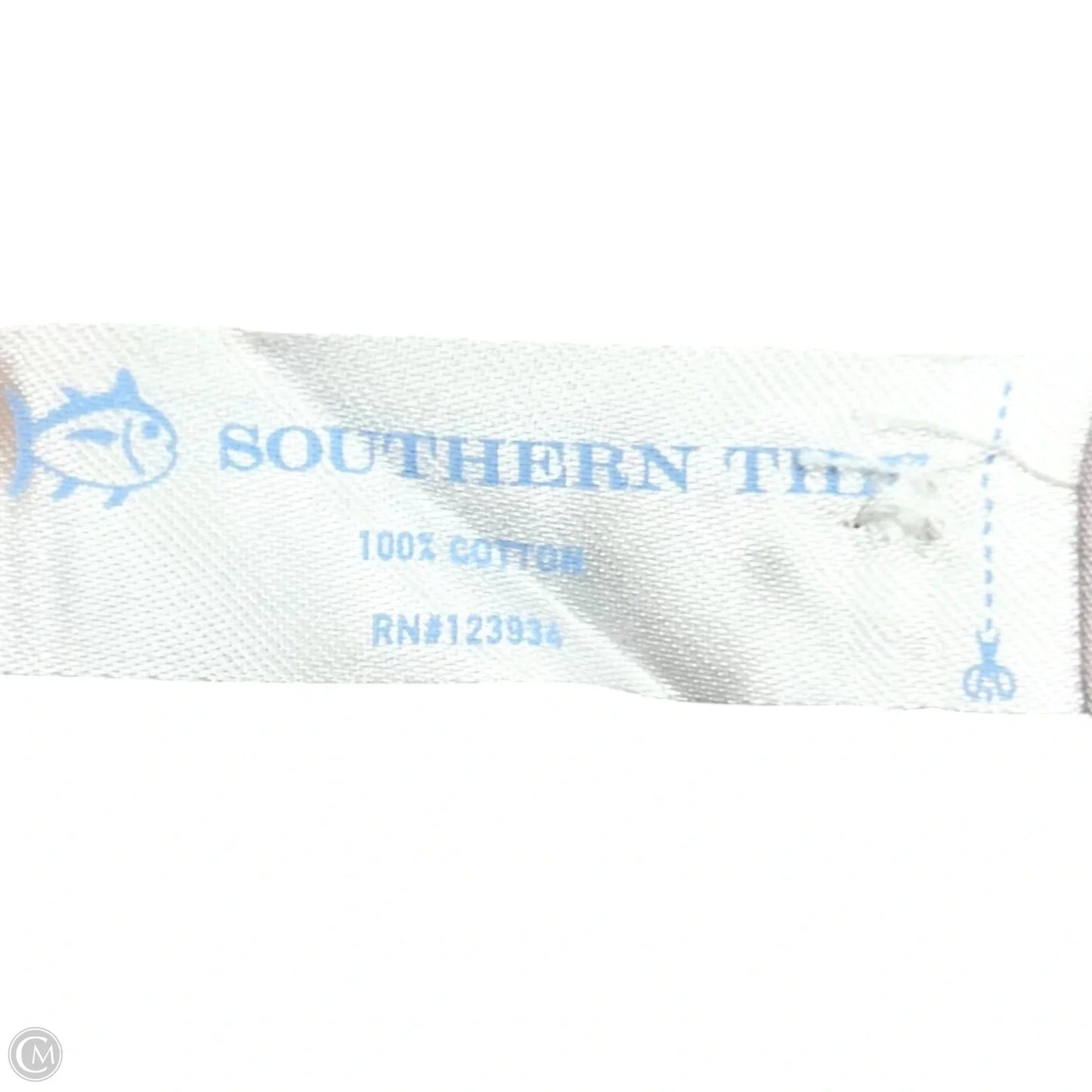 Top Long Sleeve By Southern Tide In Pink & White, Size: Xs