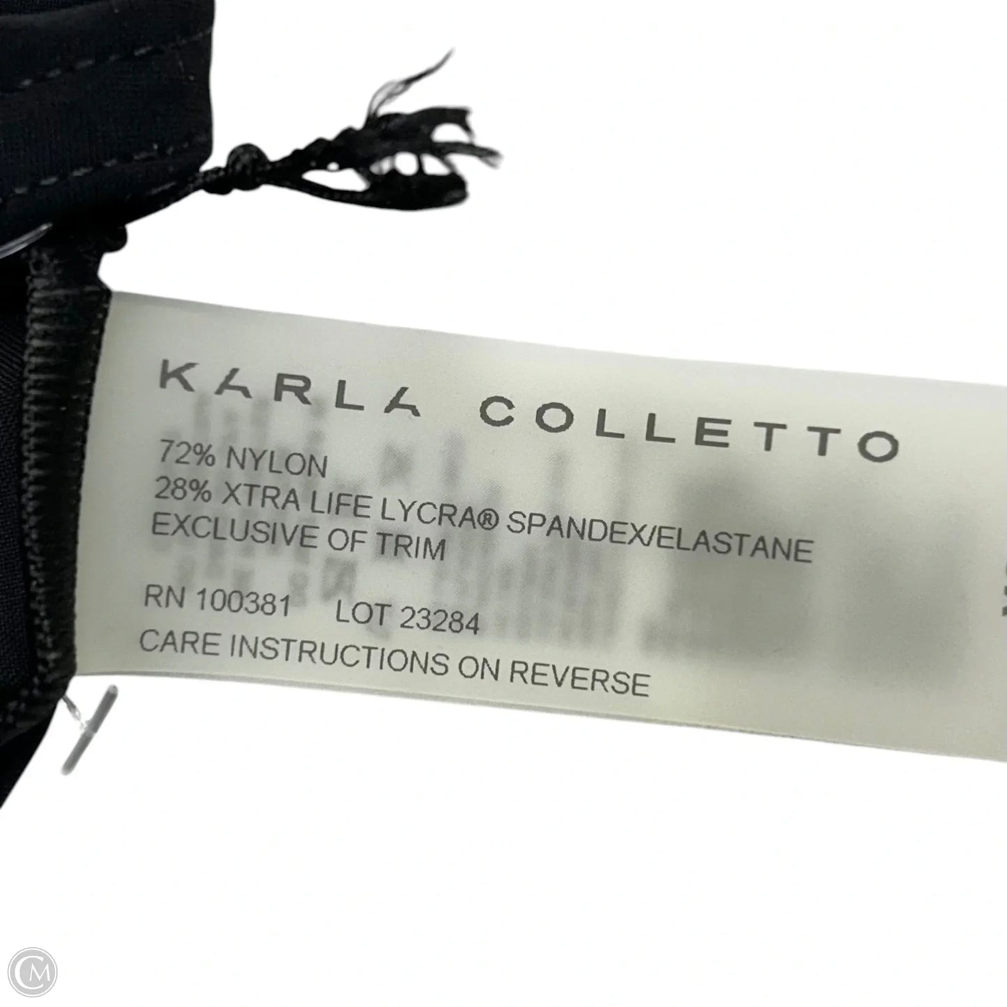 Swimsuit Bottom By Karla Colletto In Black, Size: Xs