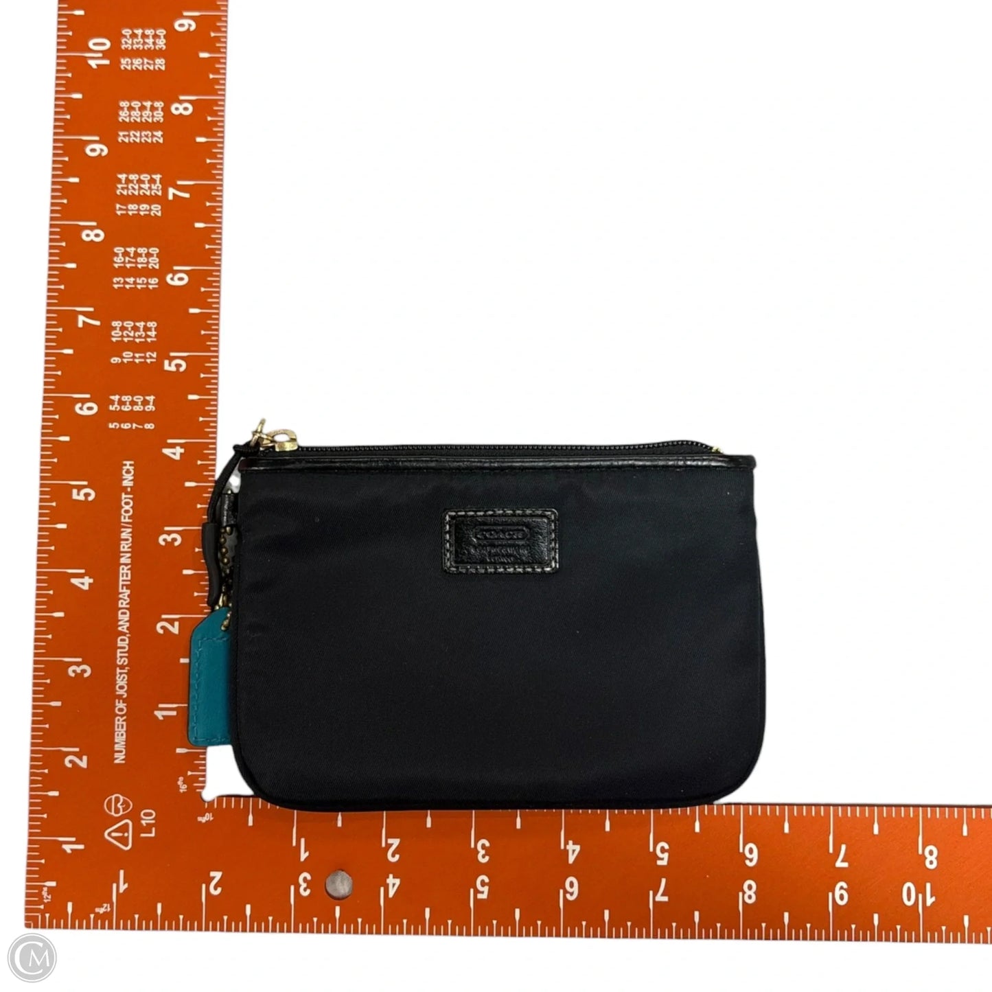 Coin Purse Designer By Coach, Size: Medium