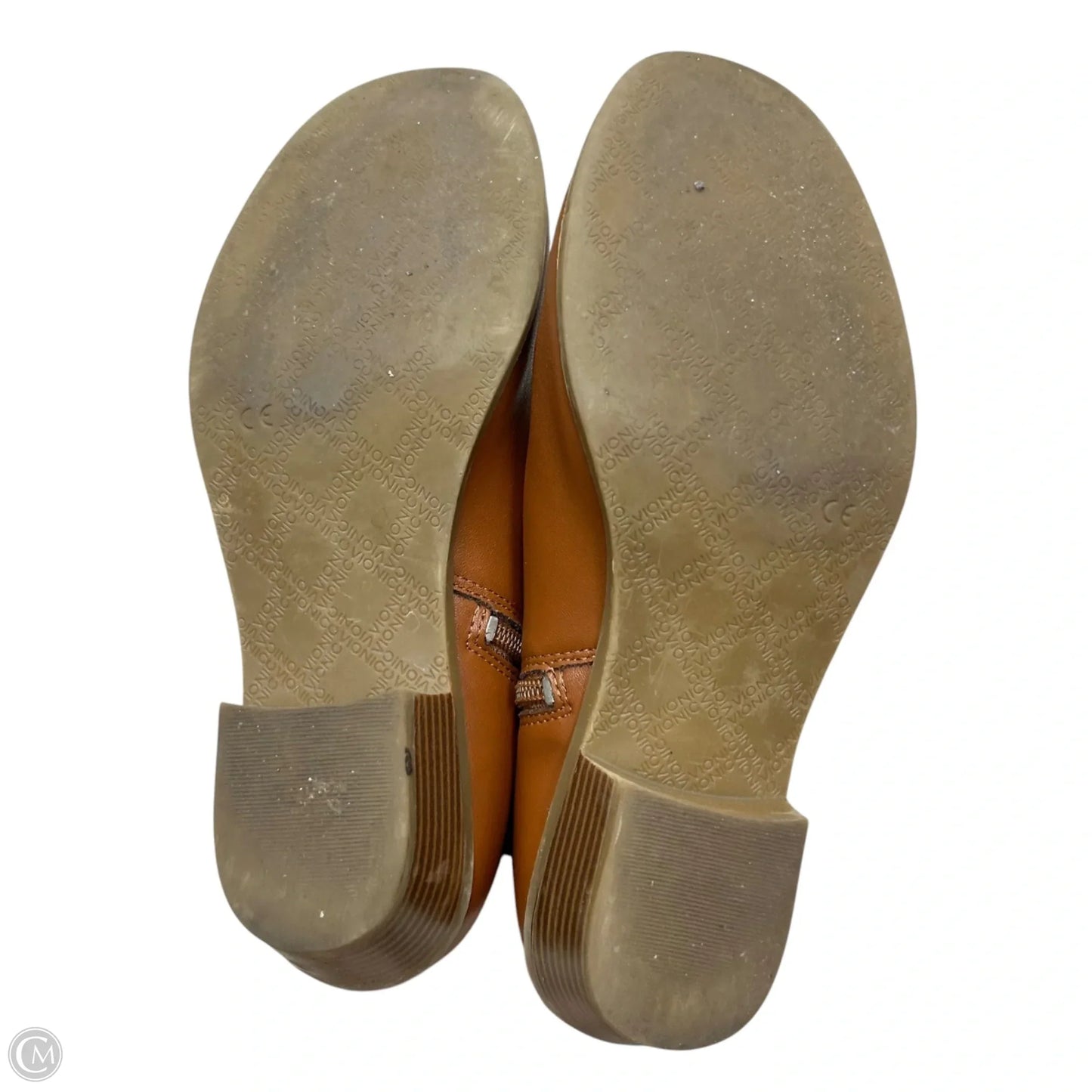 Boots Ankle Heels By Vionic In Tan, Size: 8
