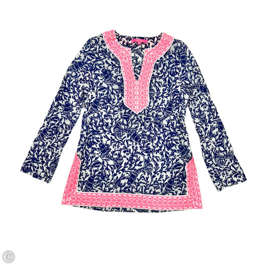 Tunic Designer By Lilly Pulitzer In Coral, Size: Xs