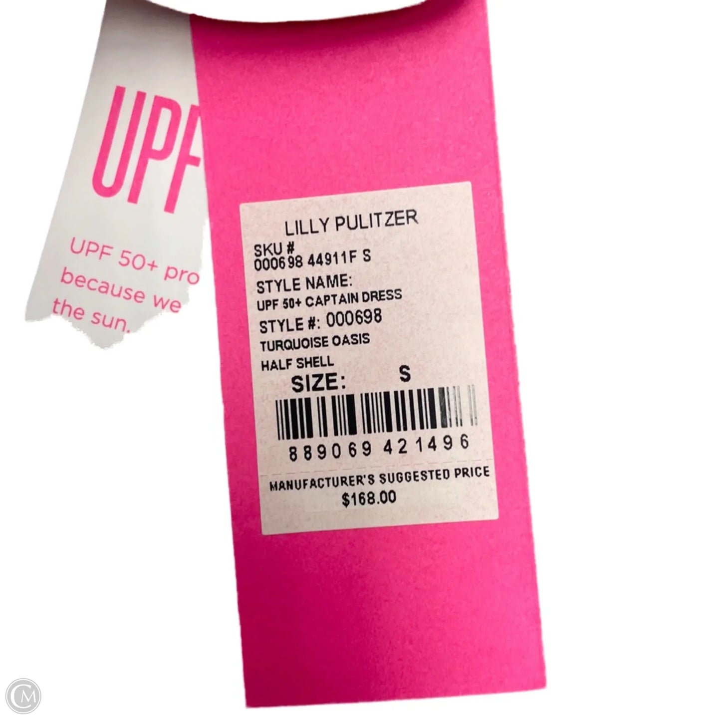 Dress Designer By Lilly Pulitzer In Blue & White, Size: S