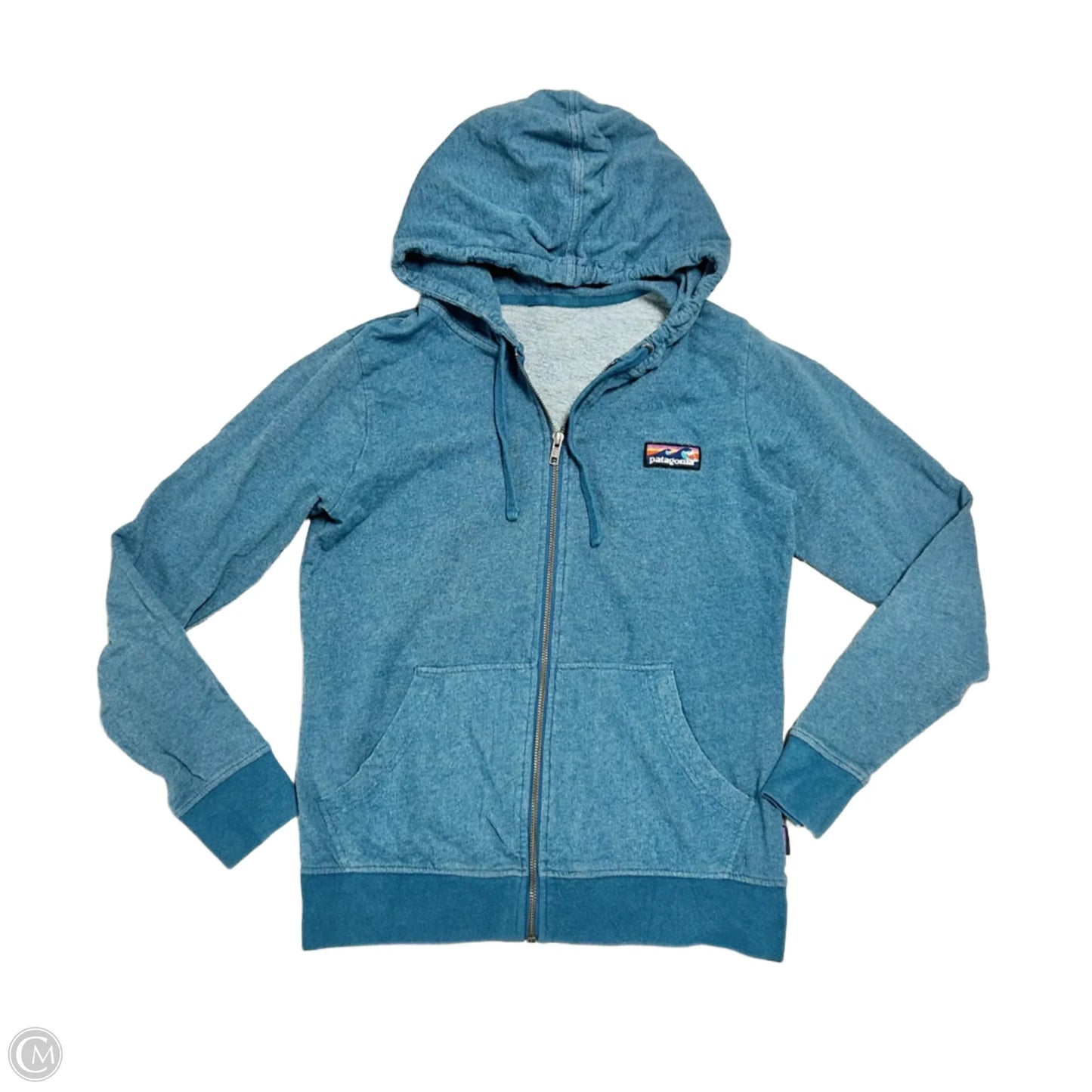 Sweatshirt Hoodie By Patagonia In Blue, Size: S