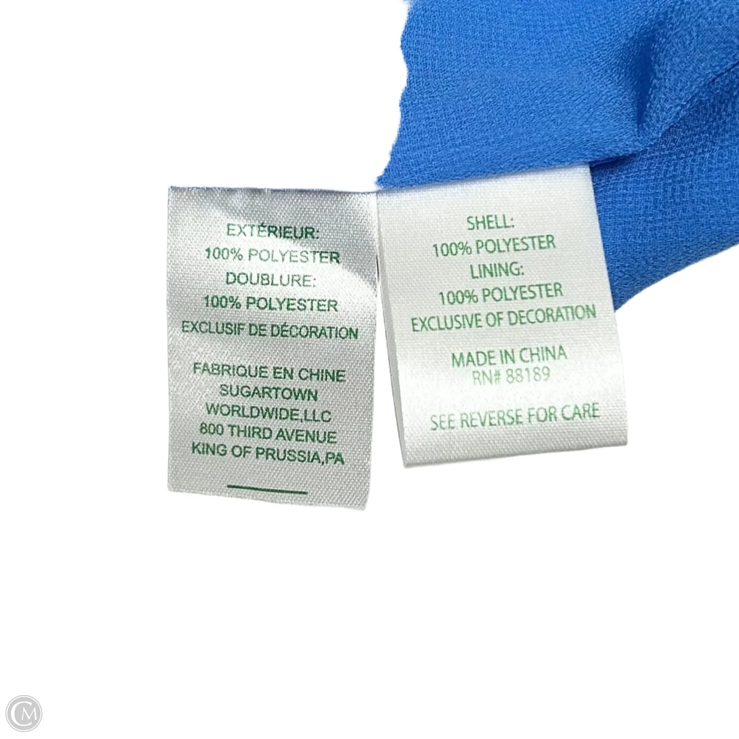 Dress Designer By Lilly Pulitzer In Blue & Gold, Size: S