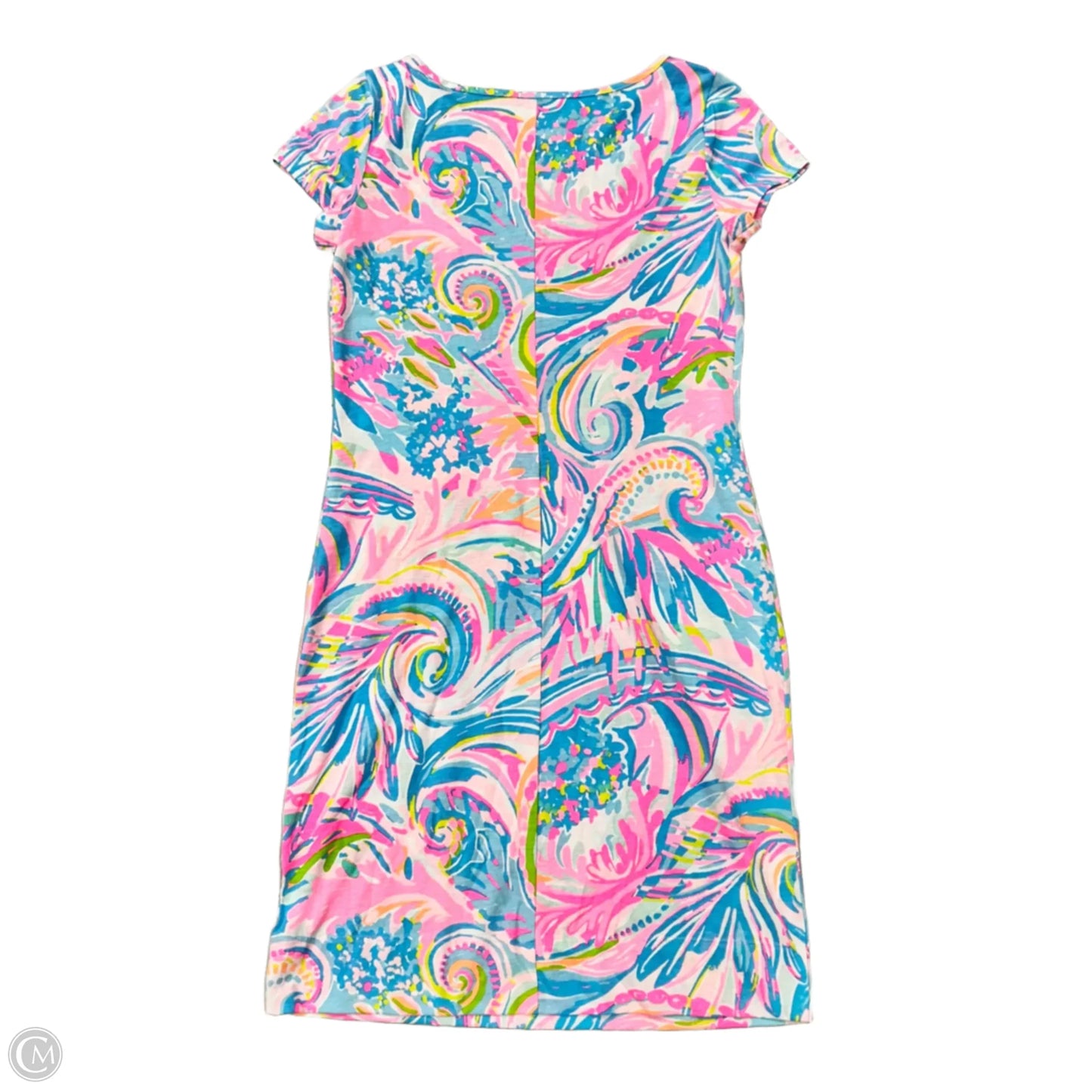 Dress Designer By Lilly Pulitzer In Blue & Pink, Size: Xxs