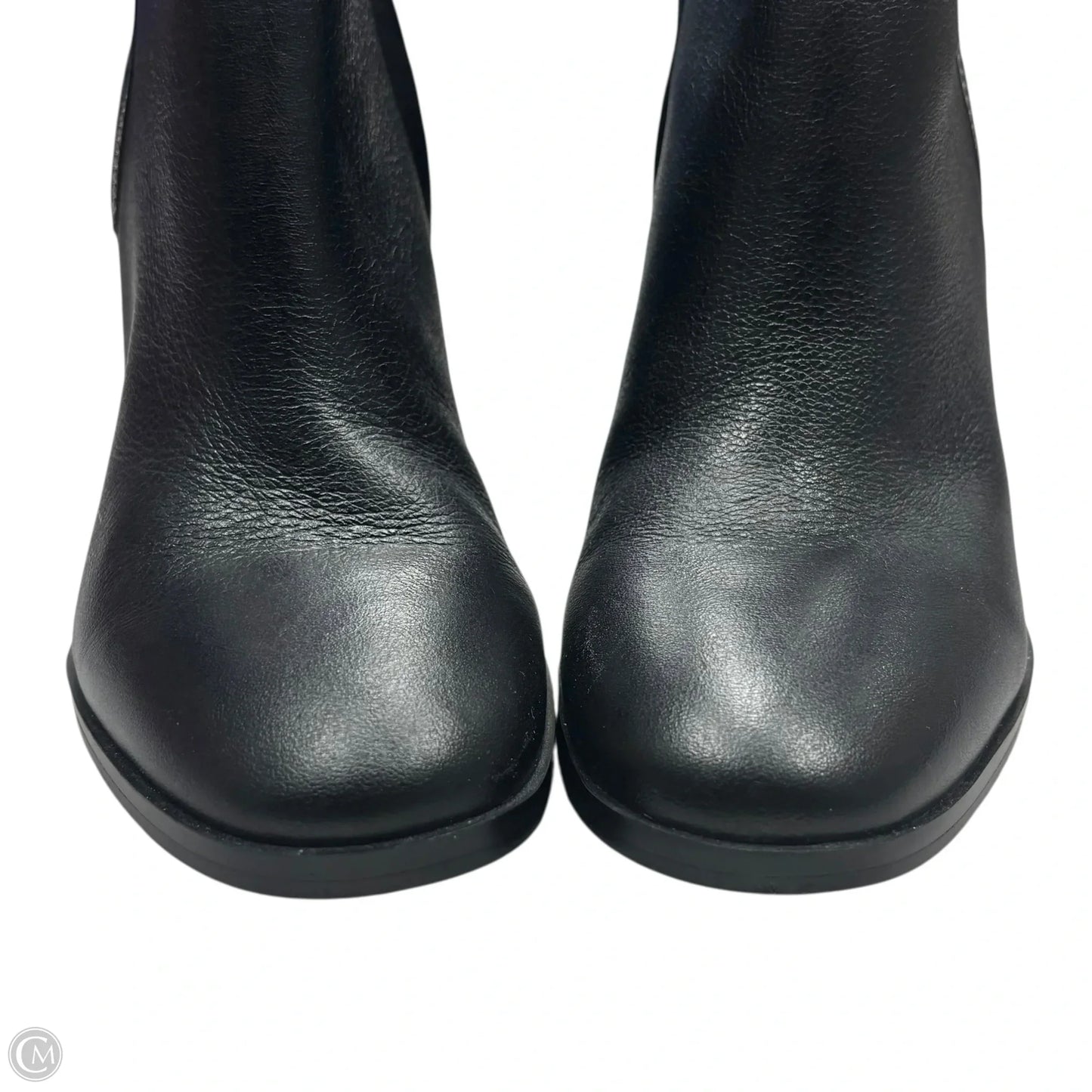 Boots Ankle Heels By Nine West In Black, Size: 7