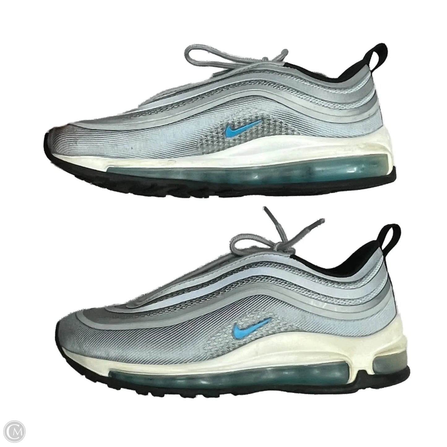 Shoes Athletic By Nike In Silver, Size: 6.5