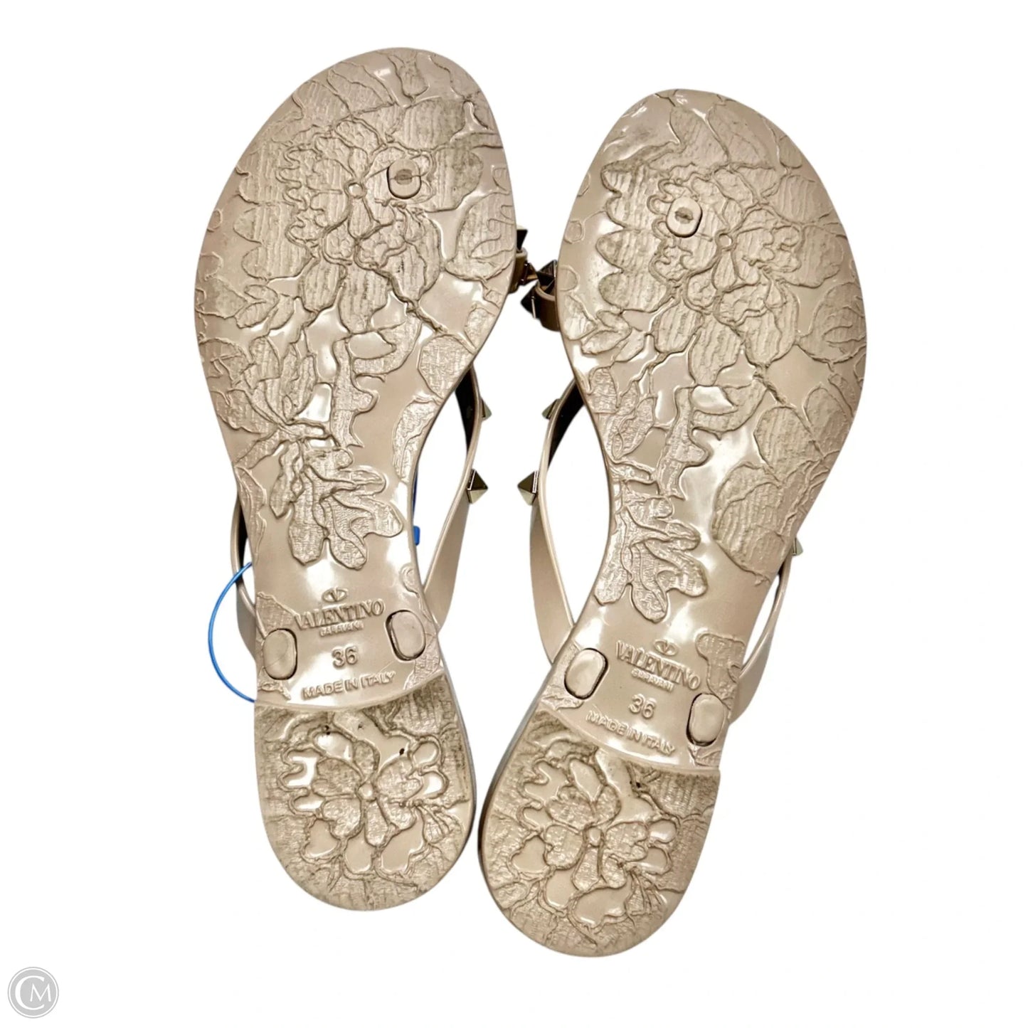 Sandals Luxury Designer By Valentino-garavani In Mauve, Size: 6