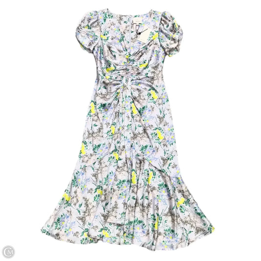 Dress Casual Midi Designer By Cinq A Sept In Floral Print, Size: S