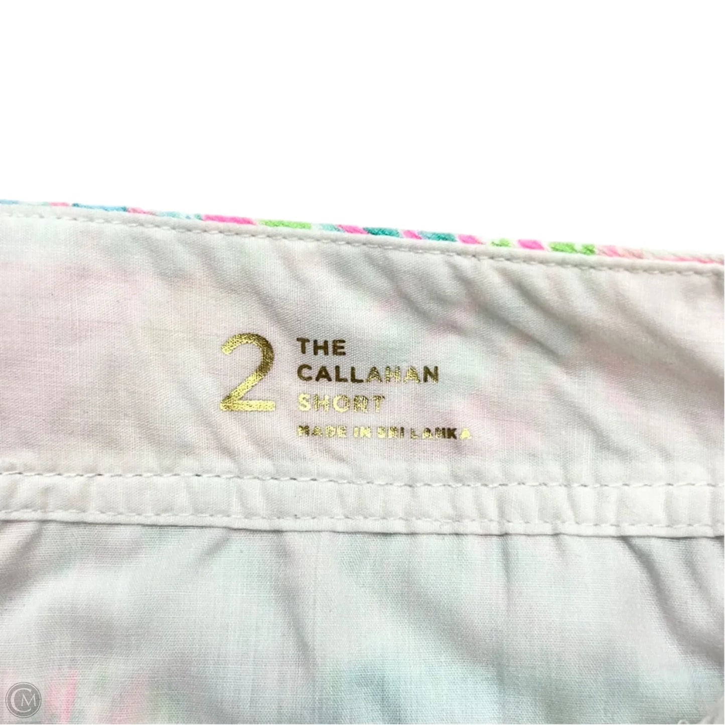 Shorts Designer By Lilly Pulitzer In Nautical Print, Size: 2