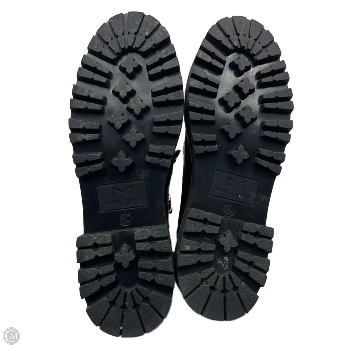 Boots Combat By Marc Fisher In Black, Size: 5.5