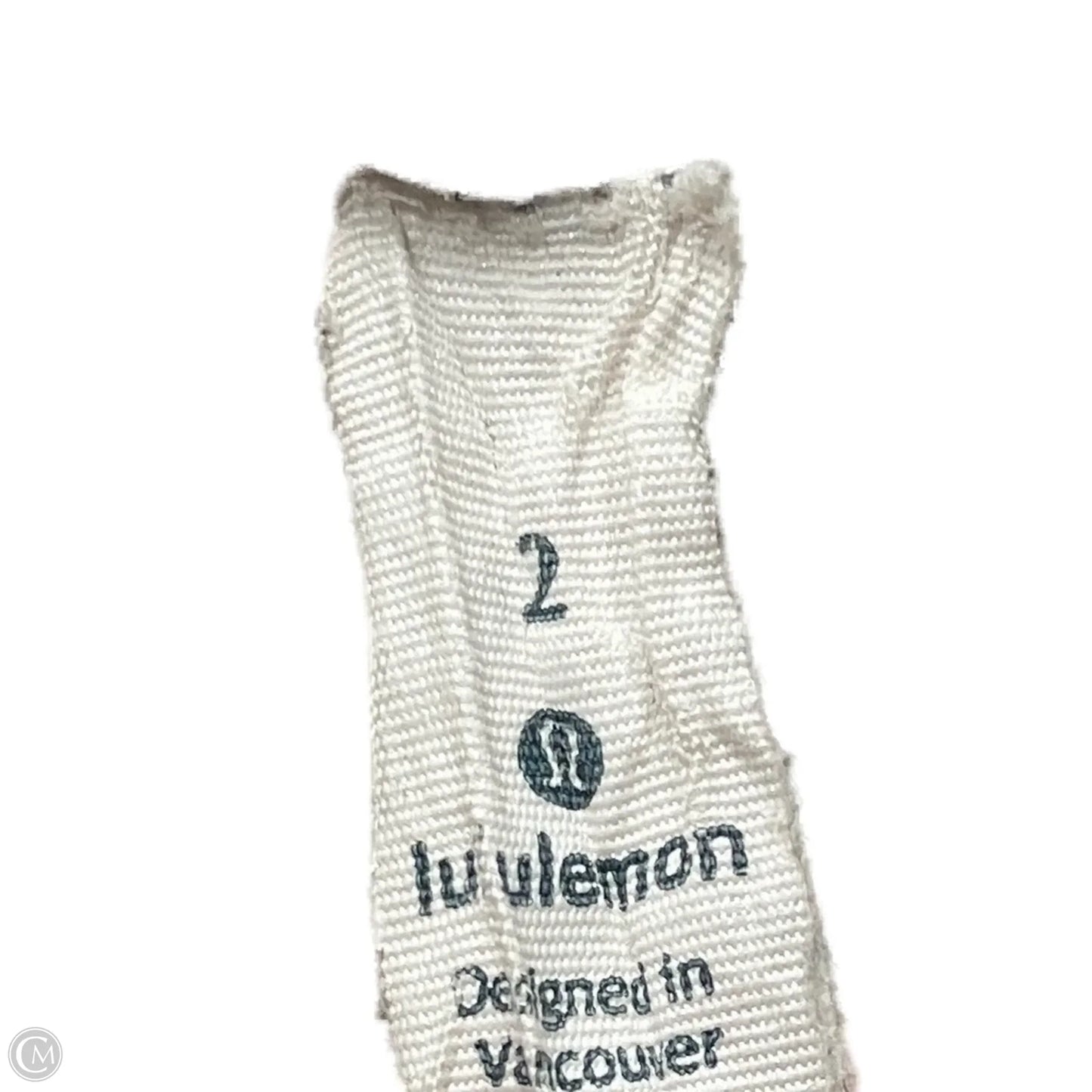 Athletic Top Long Sleeve Collar By Lululemon In Purple, Size: Xs