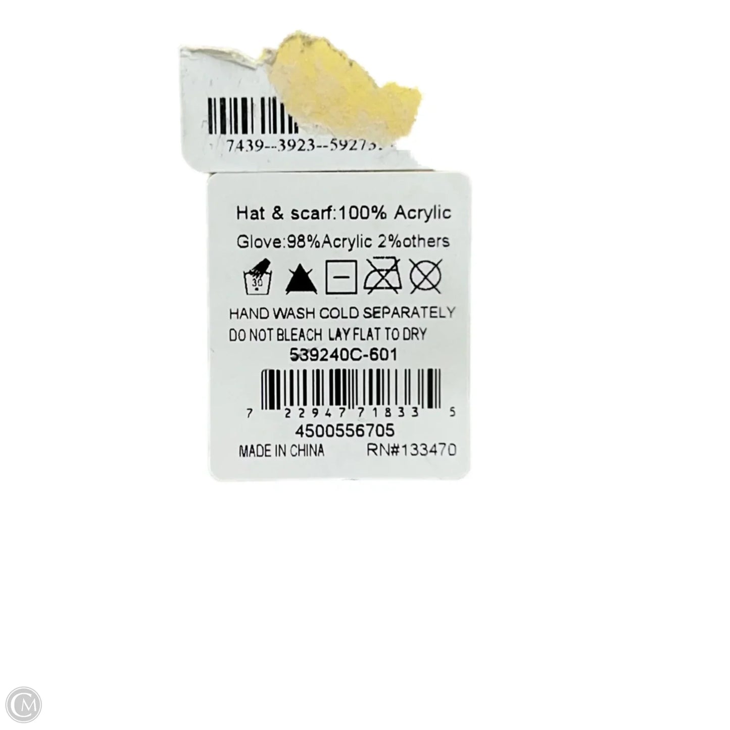 Hat & Glove Set Designer By Michael By Michael Kors