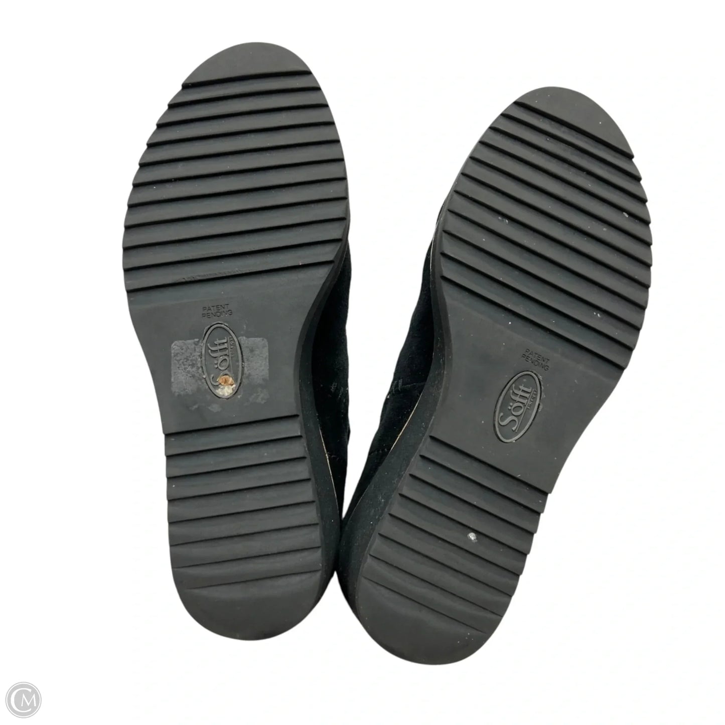 Boots Ankle Heels By Sofft In Black, Size: 7