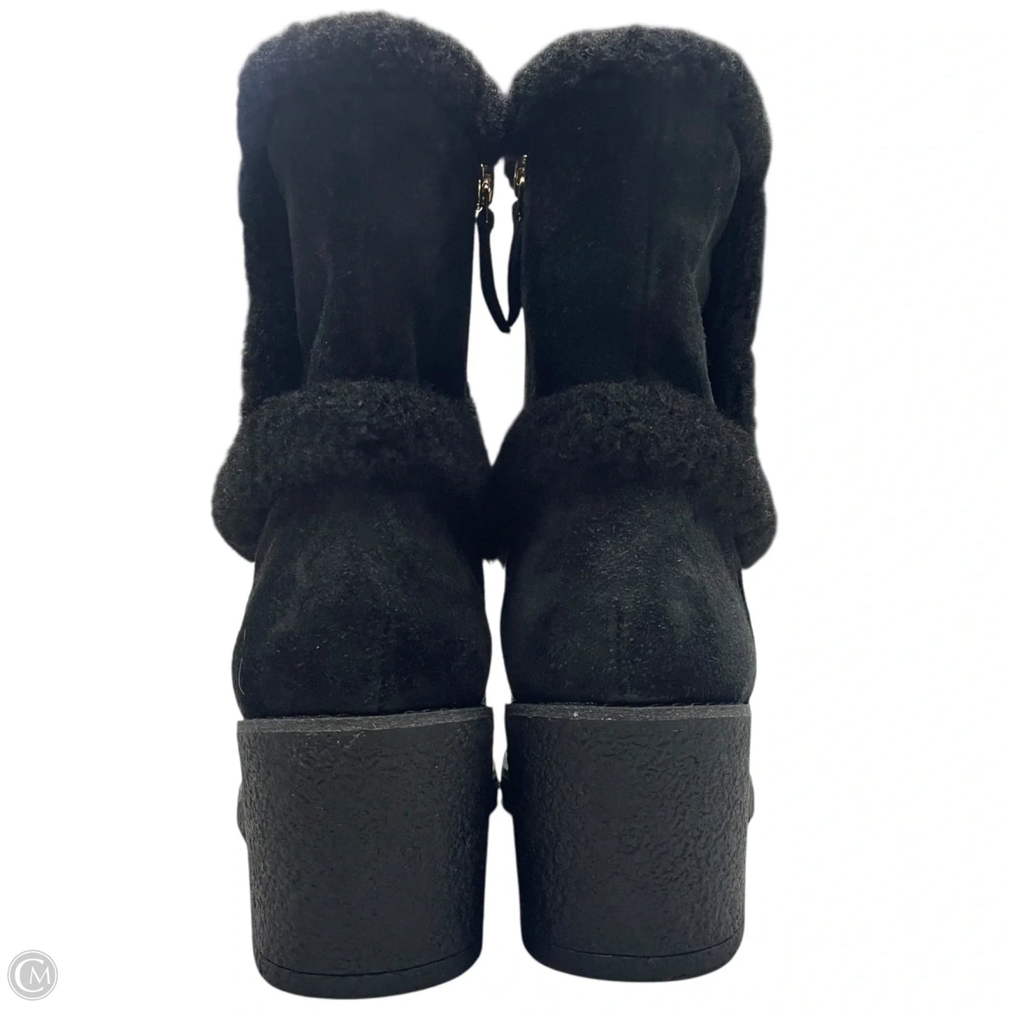 Boots Ankle Heels By Talbots In Black, Size: 8