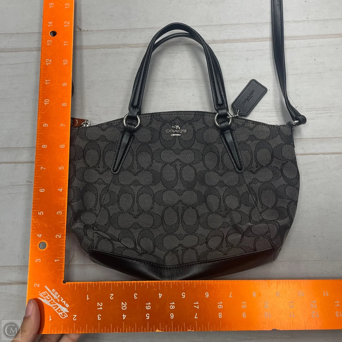 Crossbody Designer By Coach, Size: Small