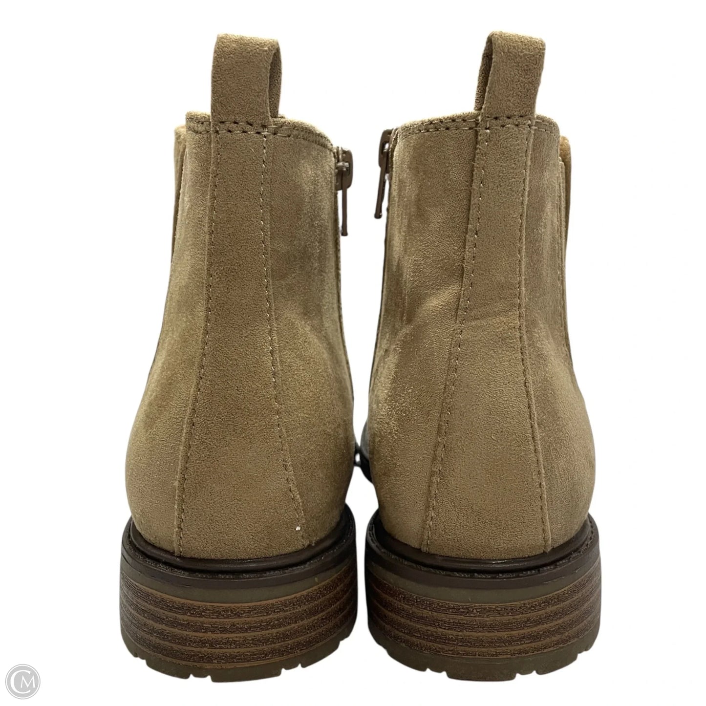 Boots Ankle Flats By Sonoma In Tan, Size: 7.5
