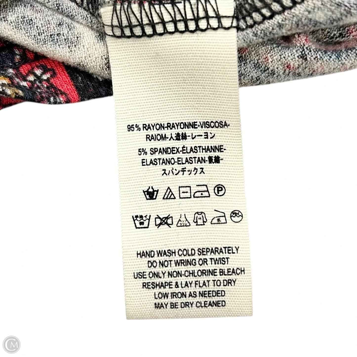 Top Long Sleeve By Free People In Black & Orange, Size: Xs