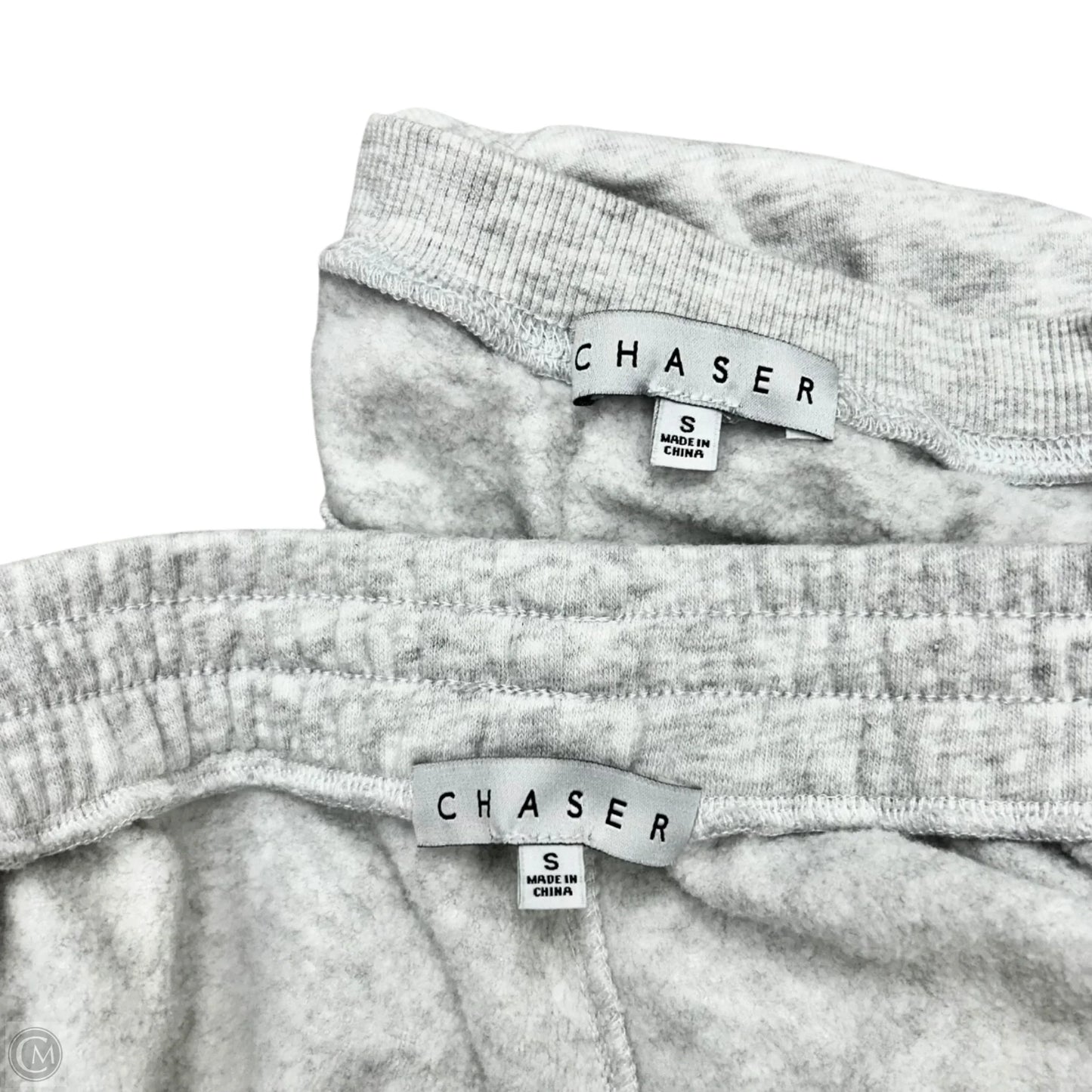 Athletic Pants 2pc By Chaser In Grey, Size: S