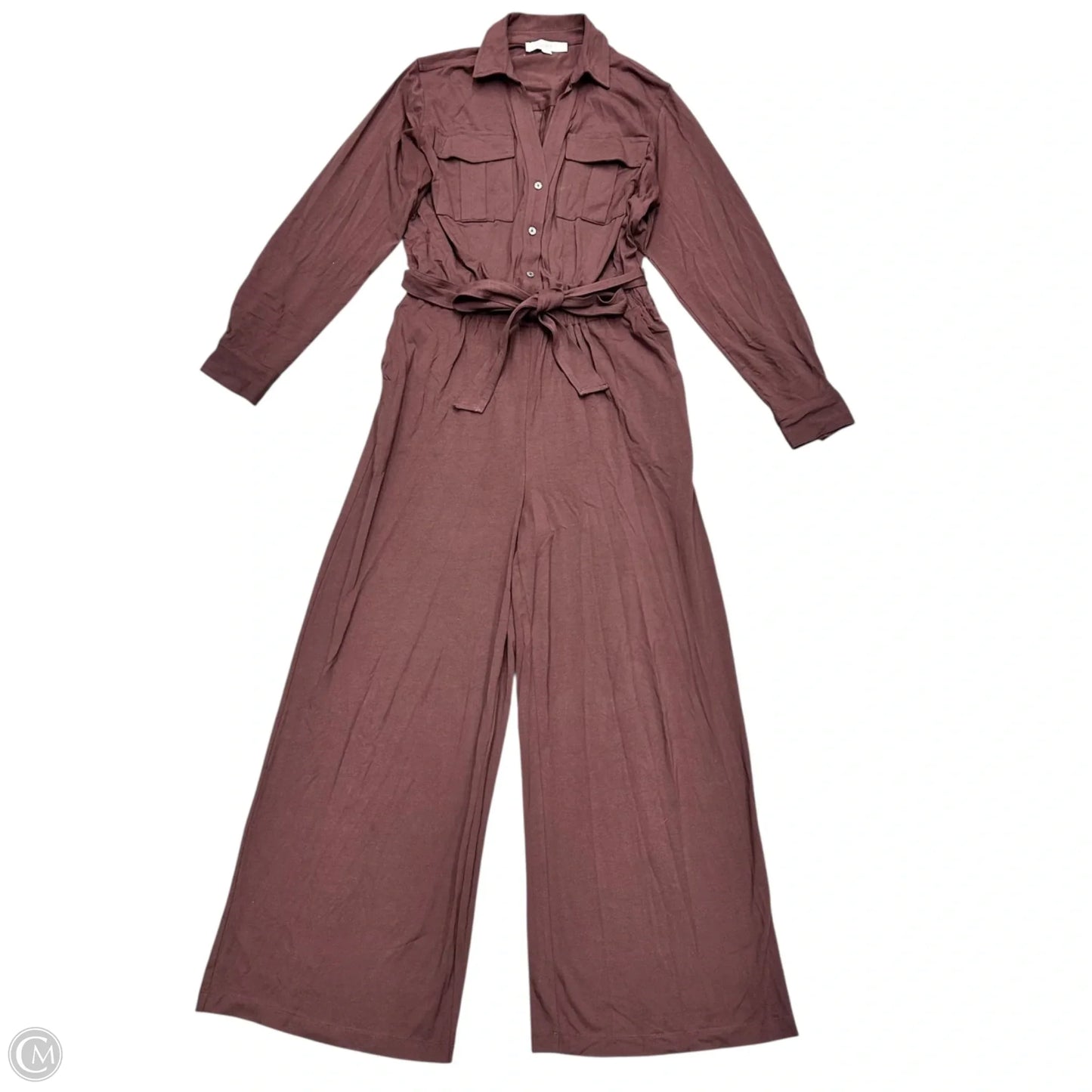 Jumpsuit By Loft In Brown, Size: M