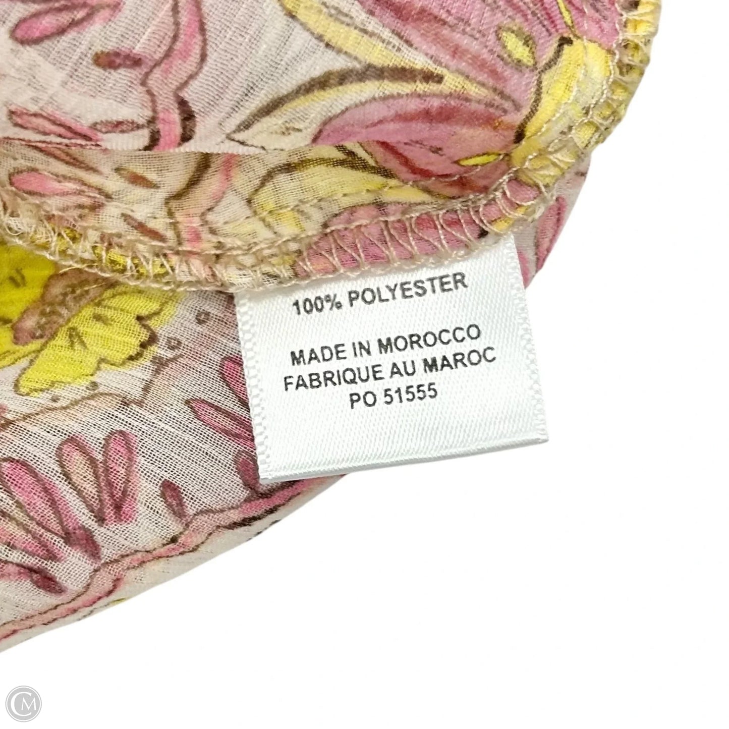 Dress Designer By Misa In Pink & Yellow, Size: M