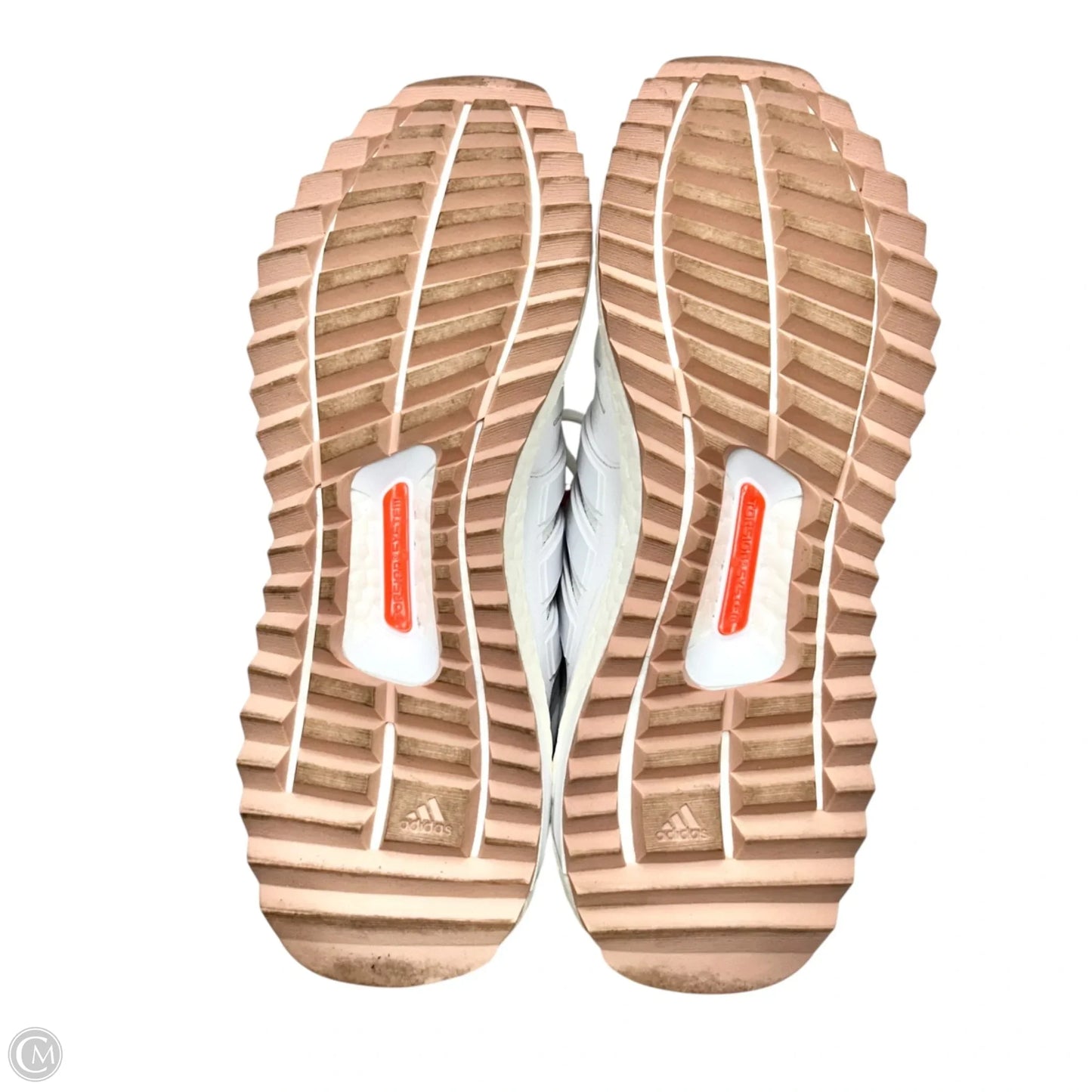 Shoes Athletic By Adidas In White, Size: 8.5