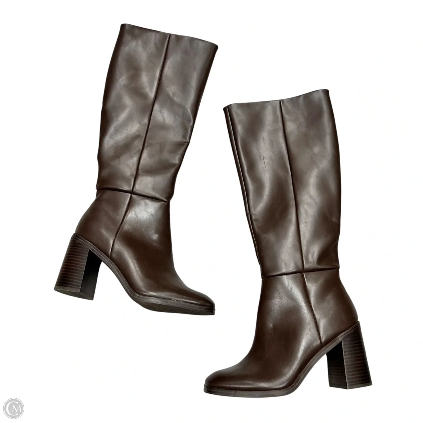 Boots Mid-calf Heels By Dolce Vita In Brown, Size: 9.5