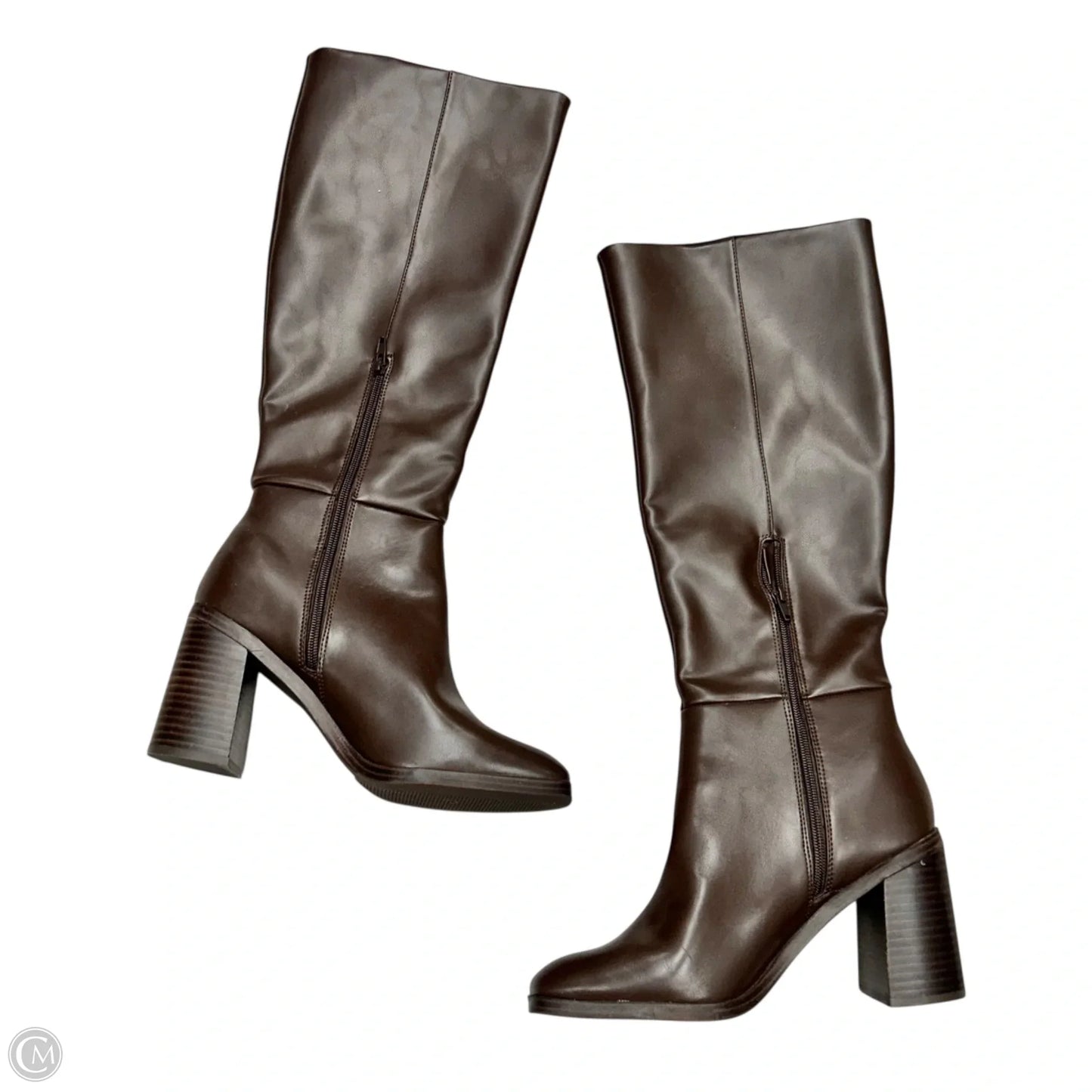 Boots Mid-calf Heels By Dolce Vita In Brown, Size: 9.5