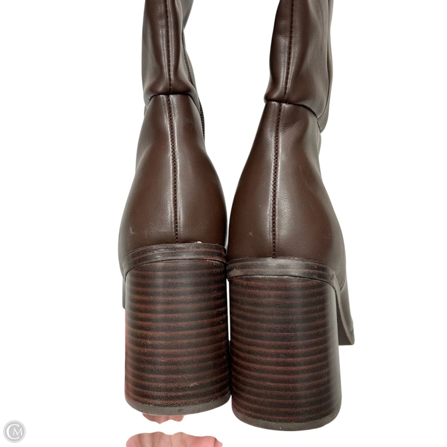 Boots Mid-calf Heels By Dolce Vita In Brown, Size: 9.5