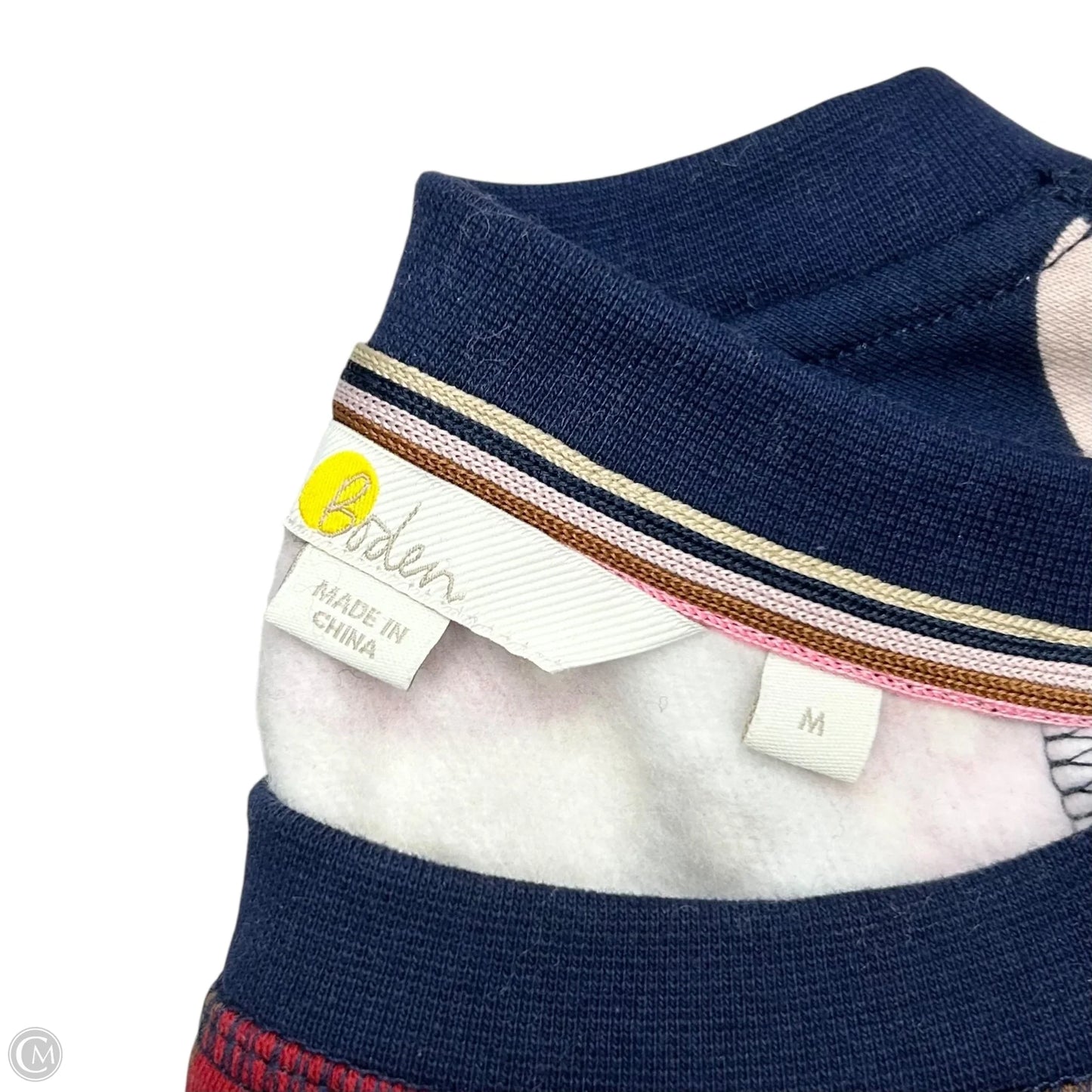 Sweatshirt Crewneck By Boden In Floral Print, Size: M