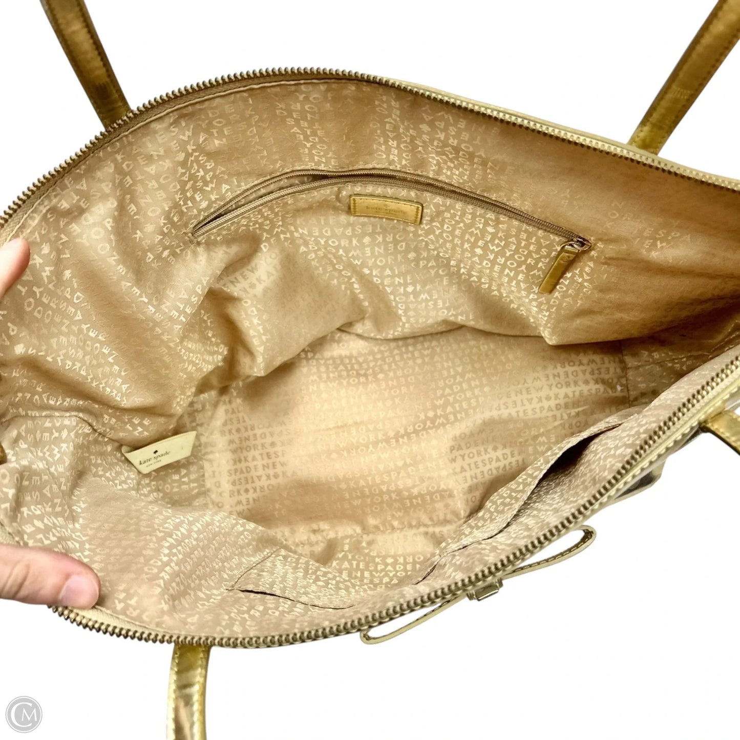 Tote Designer By Kate Spade, Size: Large