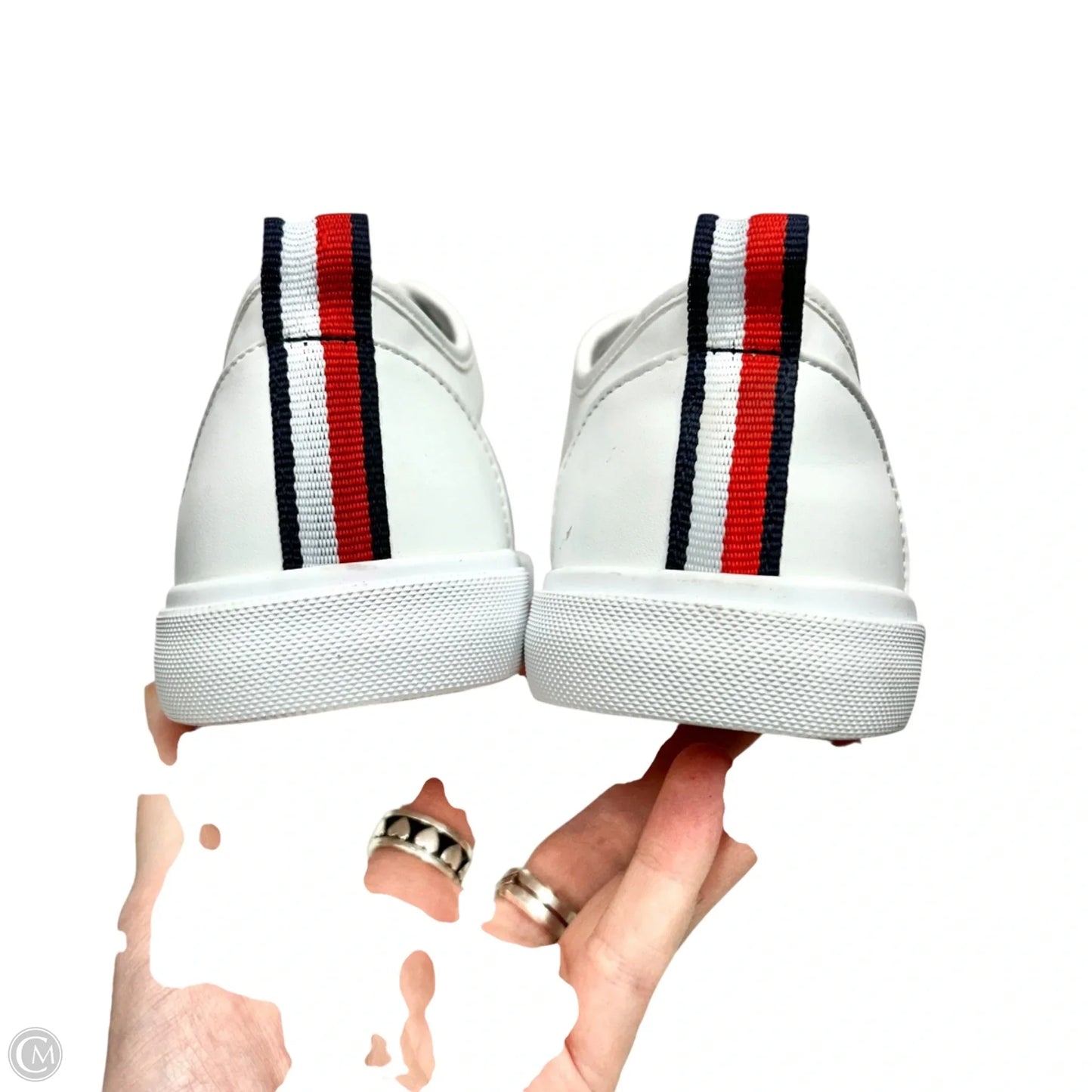 Shoes Sneakers By Tommy Hilfiger In White, Size: 7