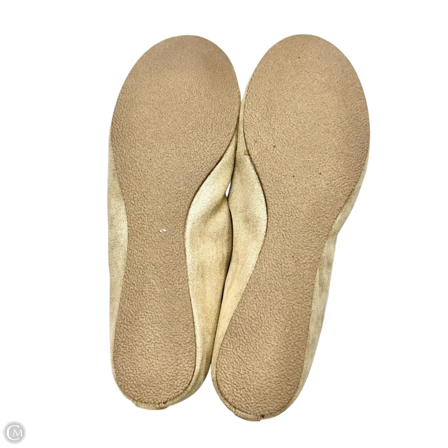 Shoes Flats By Talbots In Gold, Size: 9