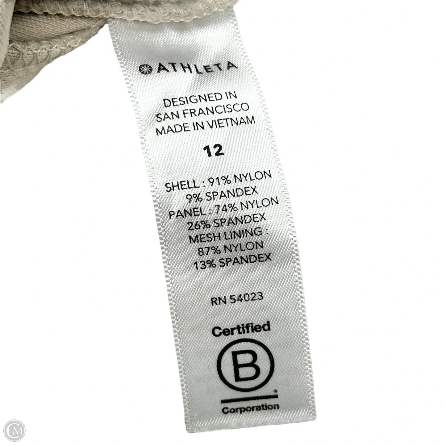 Athletic Pants By Athleta In Cream, Size: 12